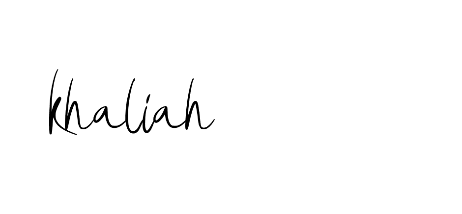 92+ Khaliah Name Signature Style Ideas | FREE ESignature