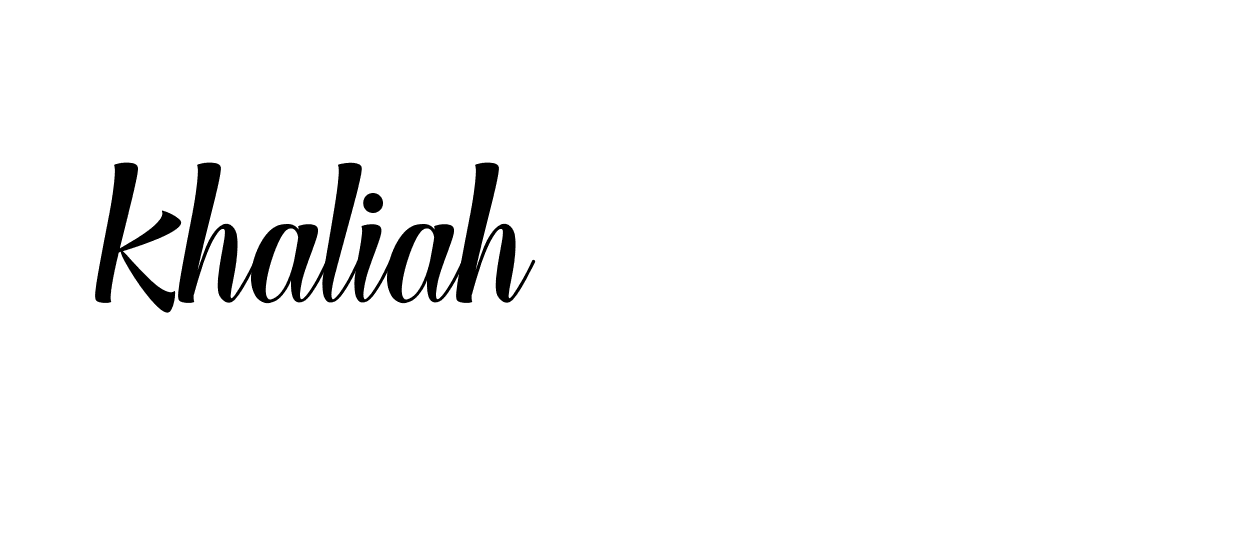 92+ Khaliah Name Signature Style Ideas | FREE ESignature