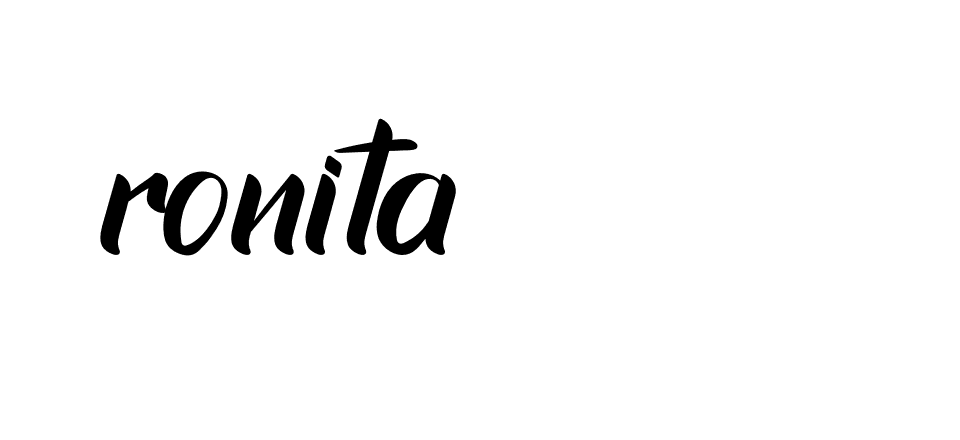 95+ Ronita Name Signature Style Ideas | Ideal Autograph