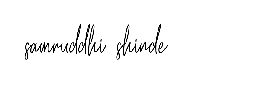 95+ Samruddhi-shinde Name Signature Style Ideas | Special ESignature