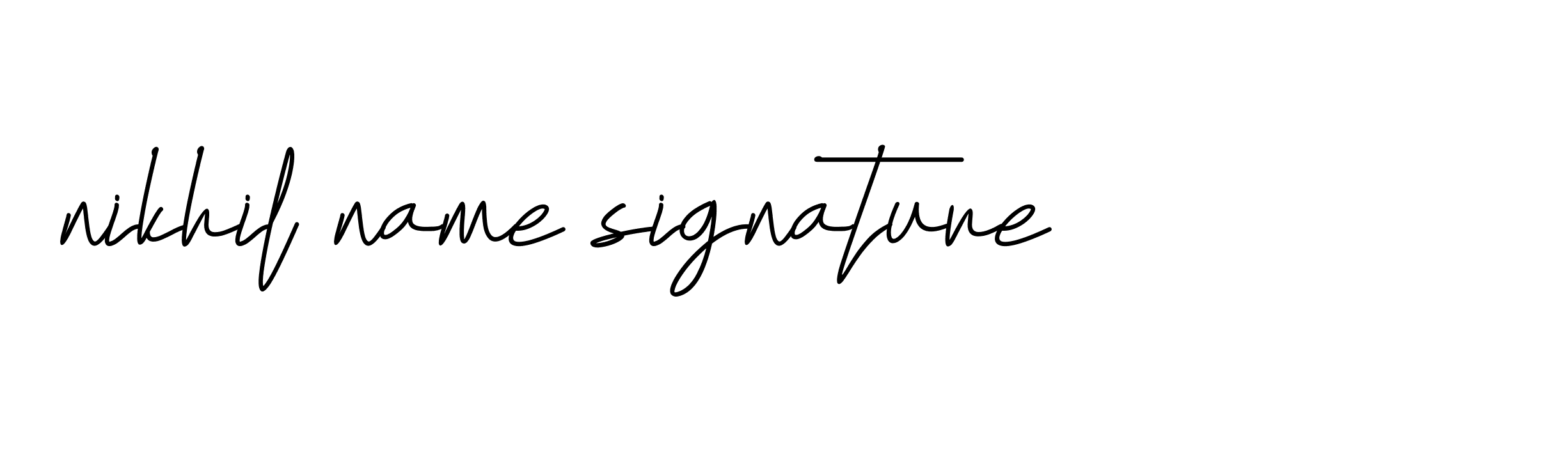 95+ Nikhil-name-signature Name Signature Style Ideas | Special ESignature