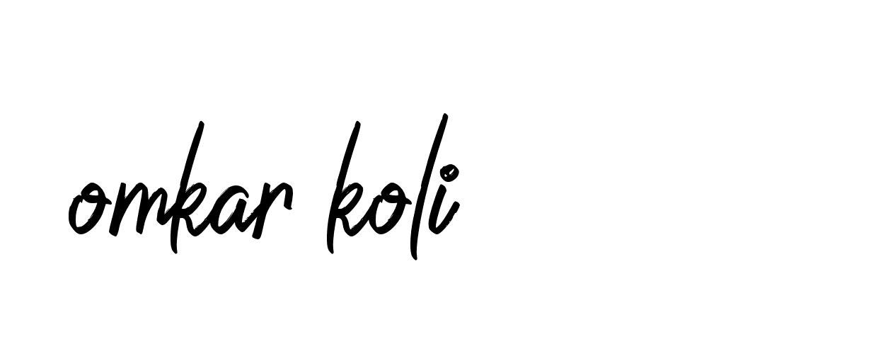 74+ Omkar-koli Name Signature Style Ideas | Creative Online Signature
