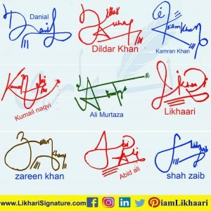 Handwritten Signature Ideas For My Name - Likhari Signature